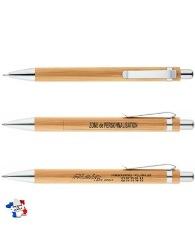 Stylo à personnaliser - corps bambou...