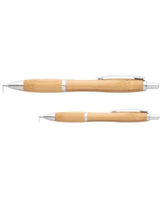 Stylo bille personnalisable avec corps en bambou - Stylo-France