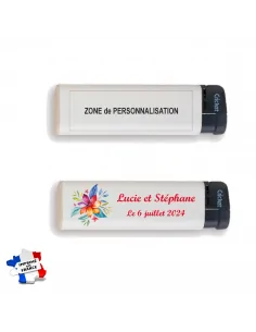 Briquet Cricket personnalisé pour mariage, anniversaire, séminaire, fête 2